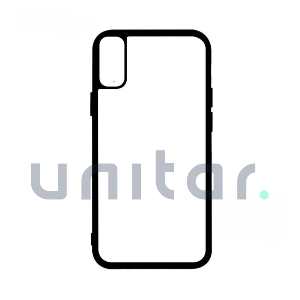 Funda p. Sublimar - iPhone XS Max 6.5 : NEGRO