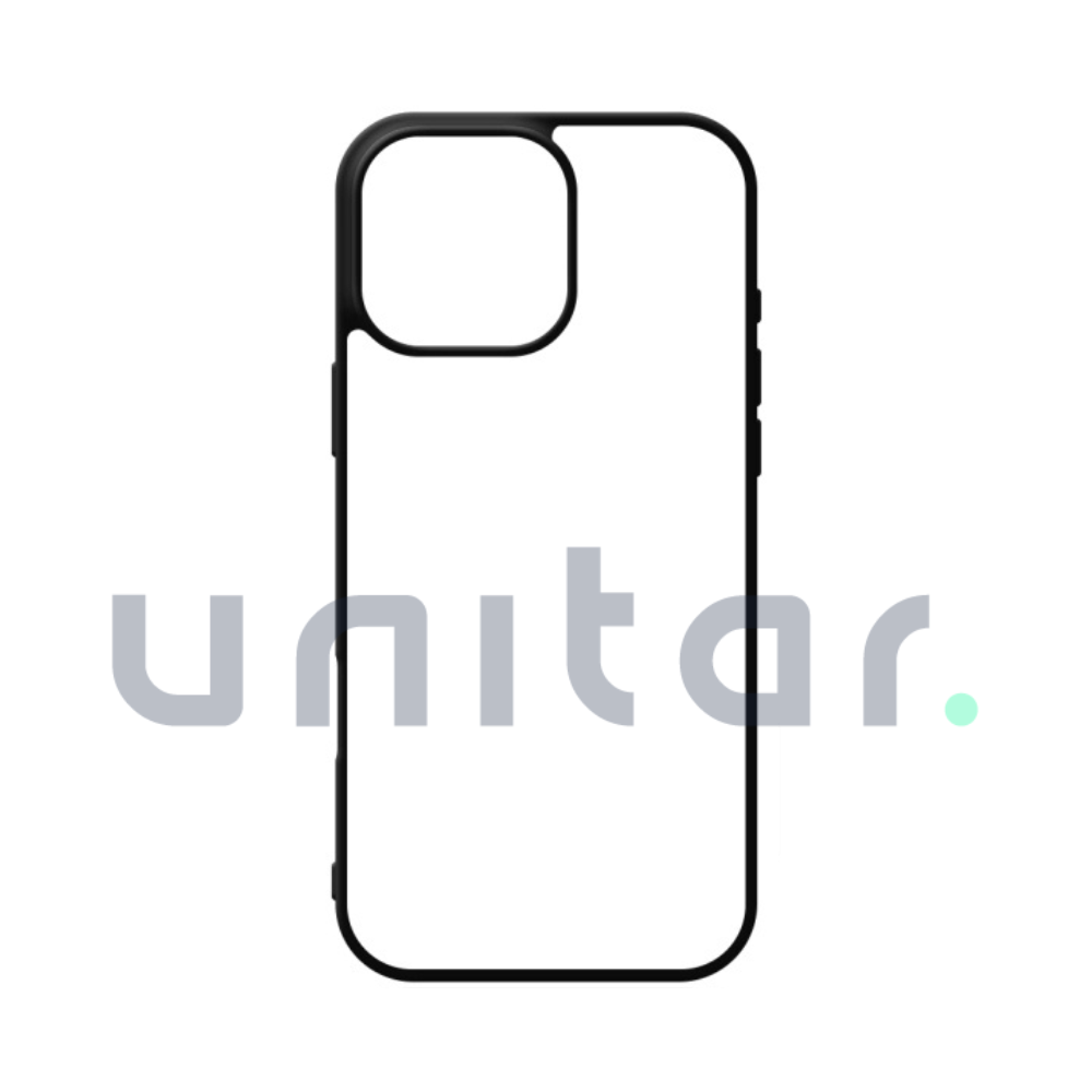 Funda p. Sublimar - iPhone 16 Pro Max : NEGRO