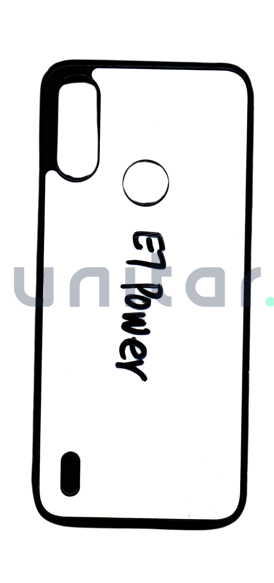 Funda p. Sublimar - Moto E7 Power/E7i Power : NEGRO