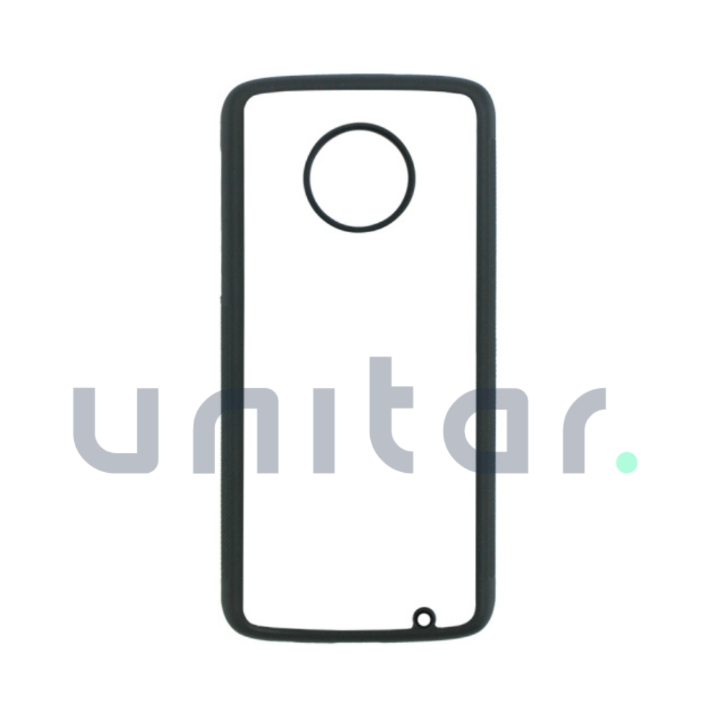 Funda p. Sublimar - Moto G6 Plus : NEGRO