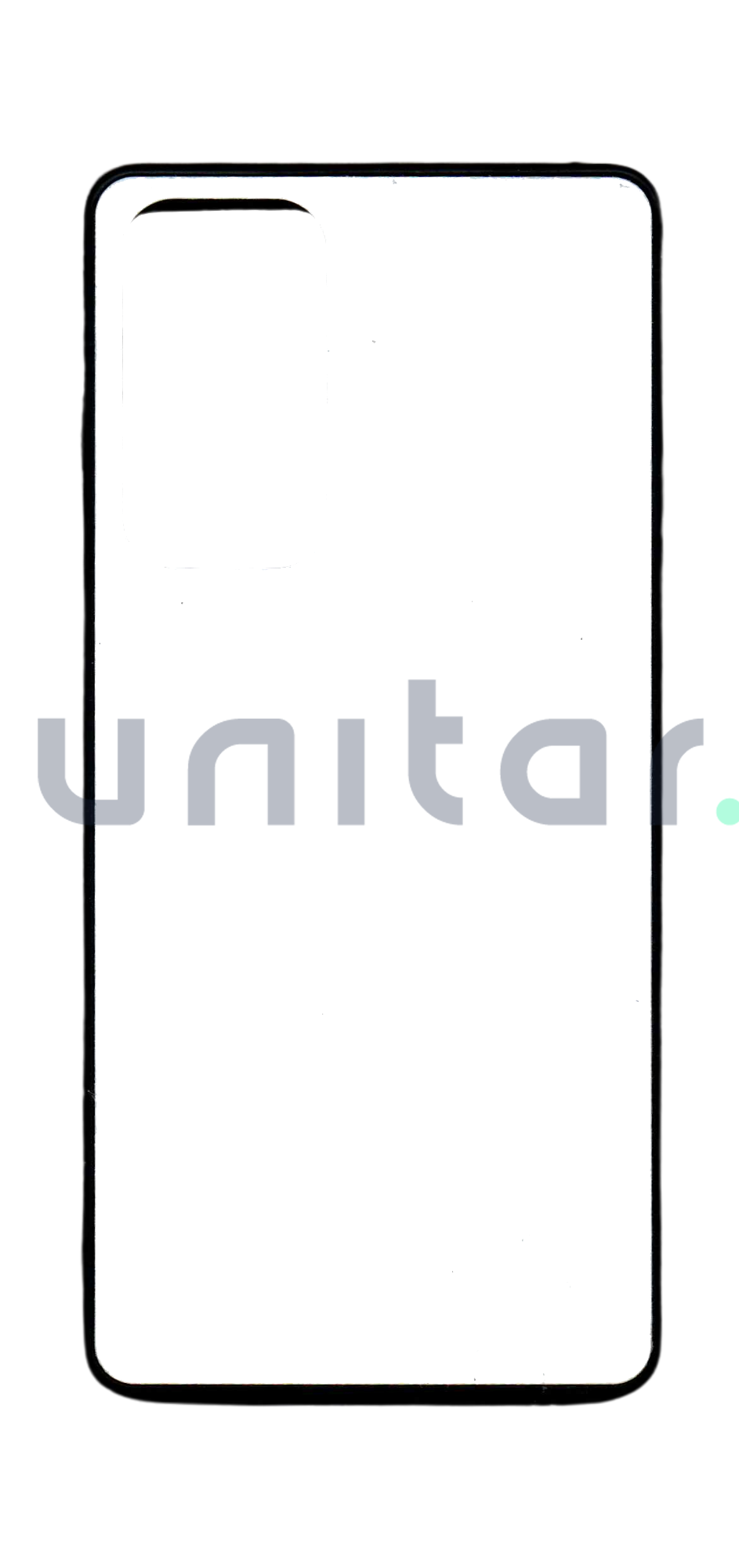 Funda p. Sublimar - Moto Edge 20 : NEGRO