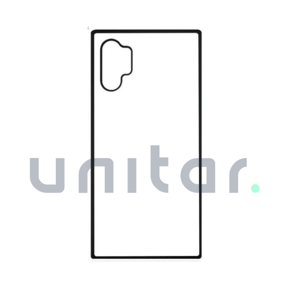 Funda p. Sublimar - Note 10 Plus : NEGRO