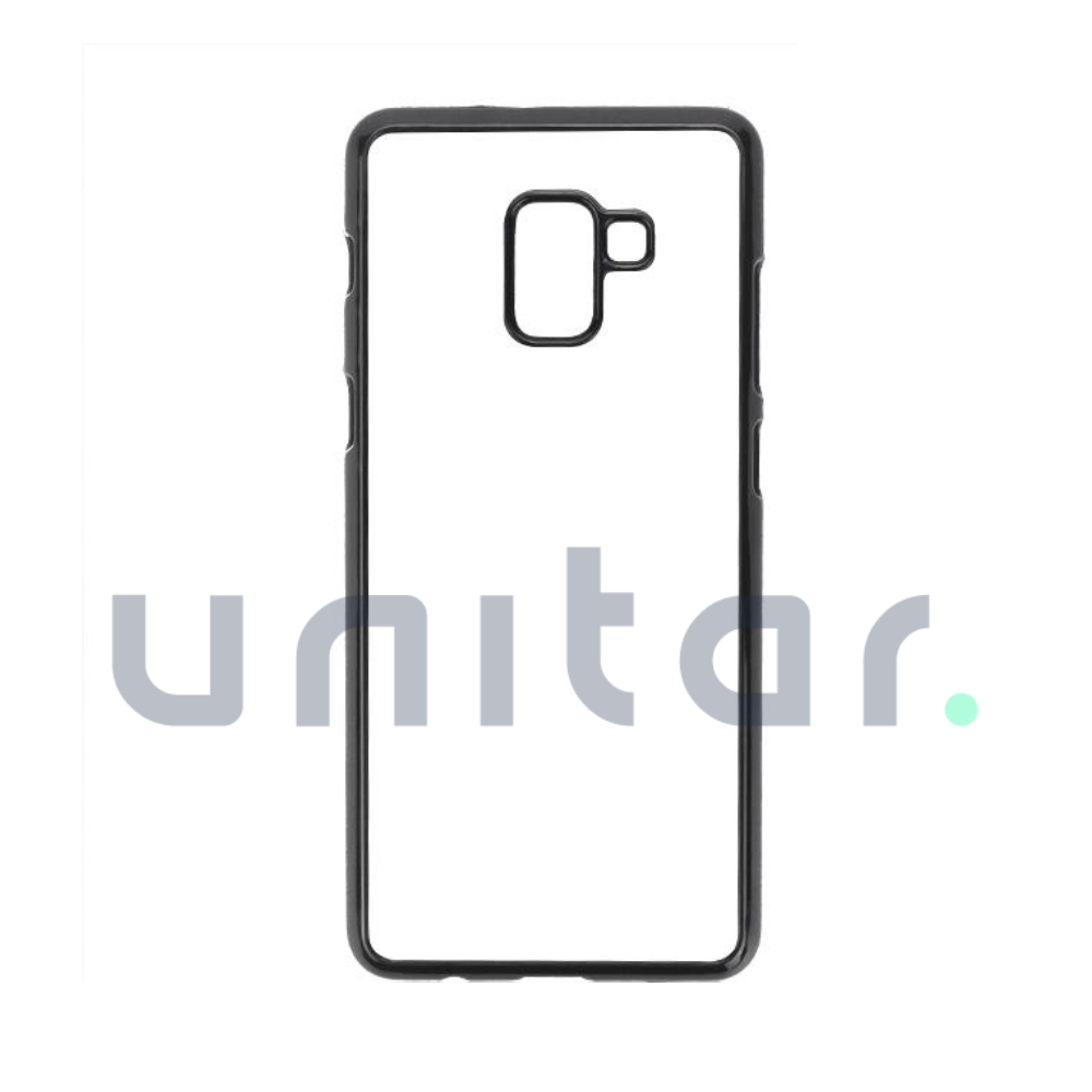 Funda p. Sublimar - A8 Plus 2018/A730 : NEGRO