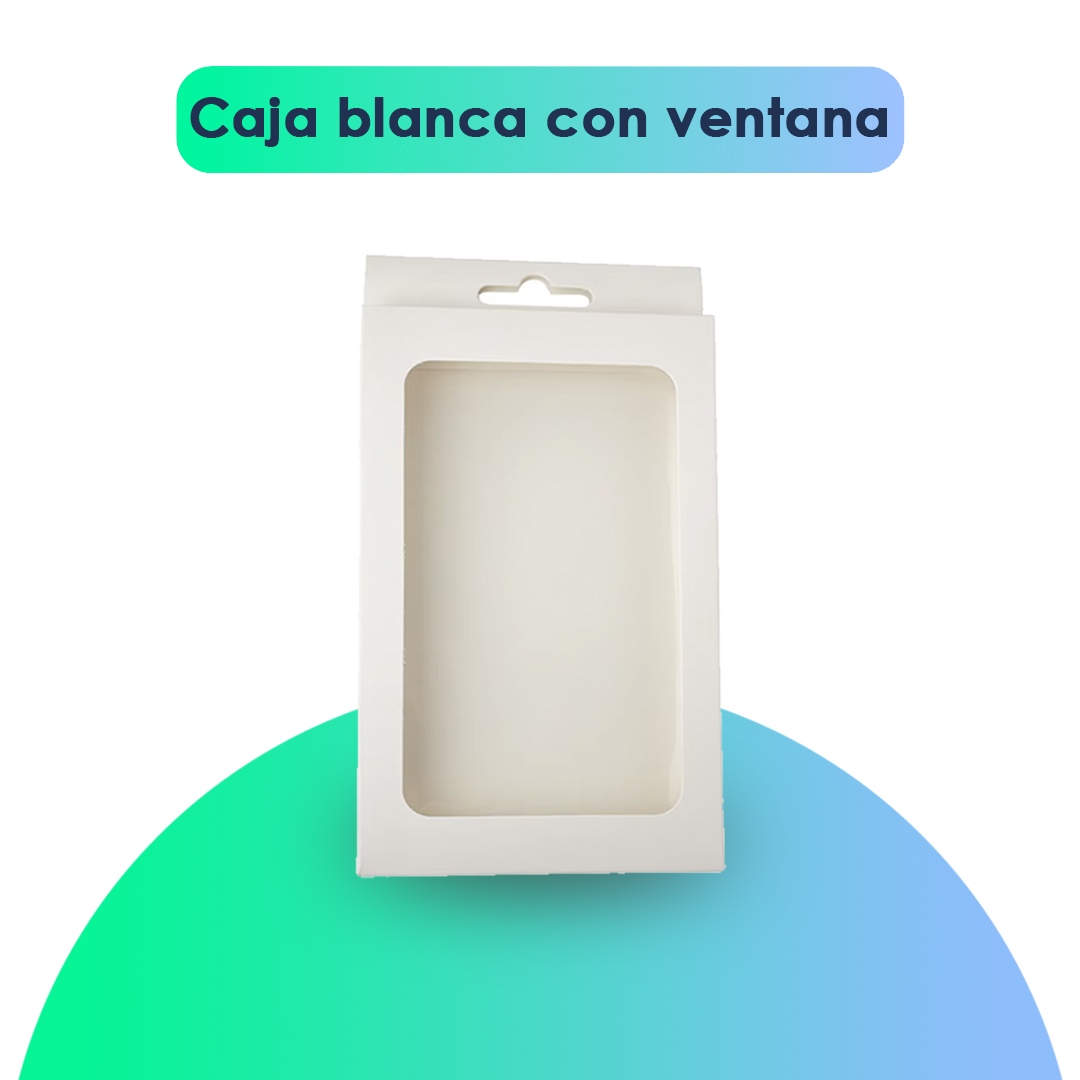 Packaging Box p. Fundas Blanco