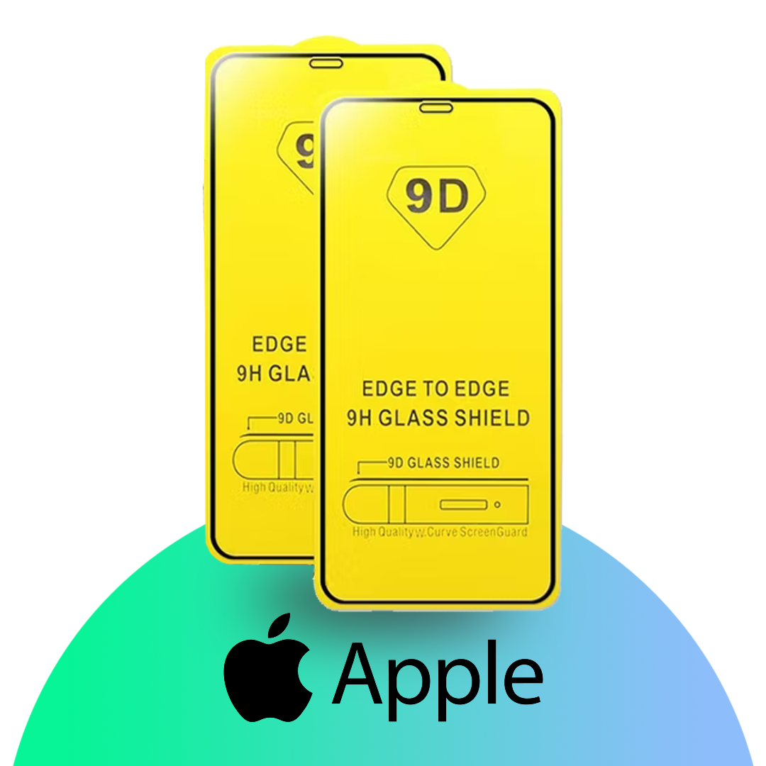 Vidrio Templado 9D - Apple