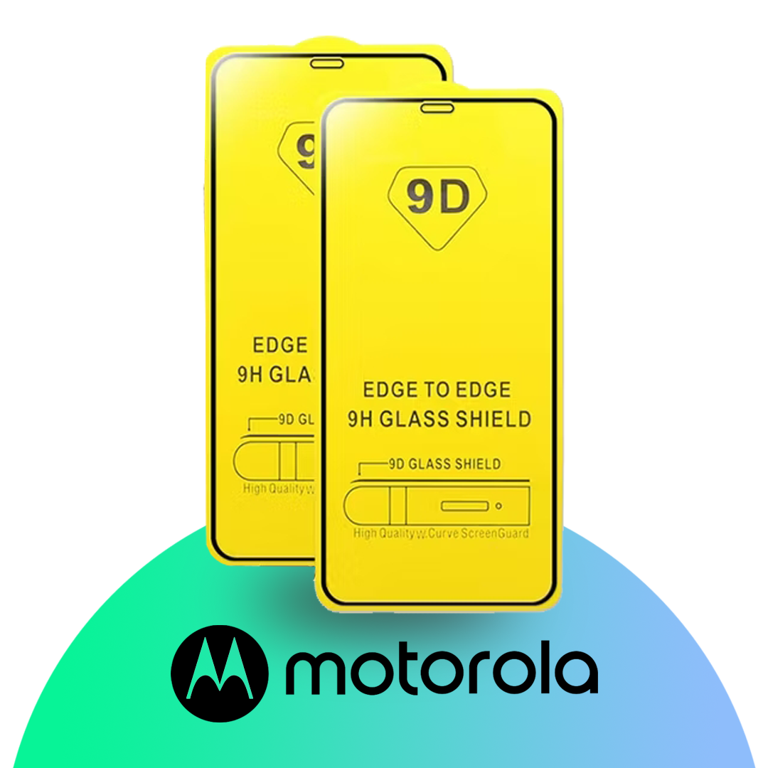 Vidrio Templado 9D - Motorola