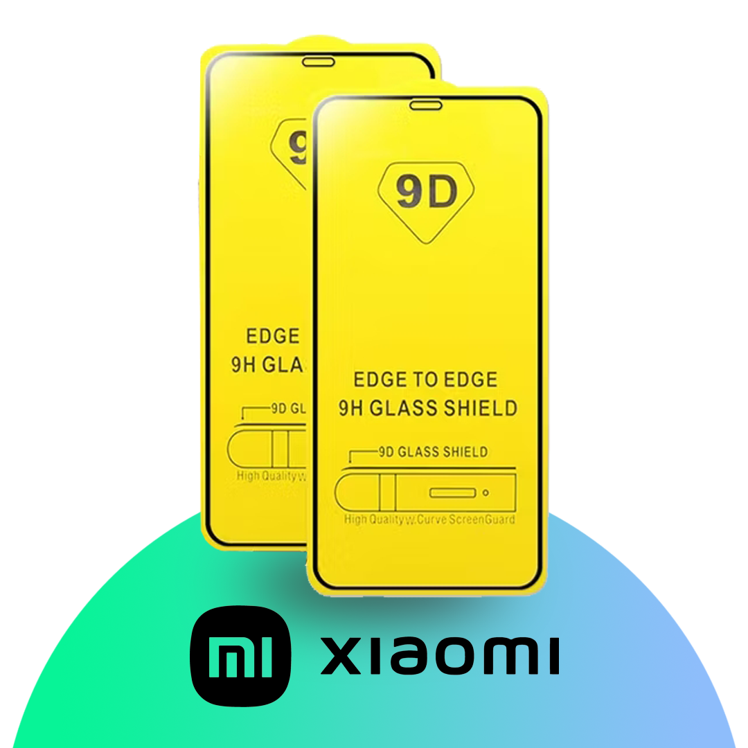 Vidrio Templado 9D - Xiaomi - Redmi