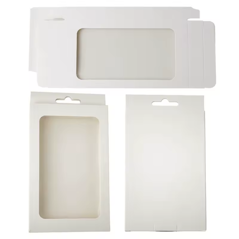 Packaging Box p. Fundas Blanco
