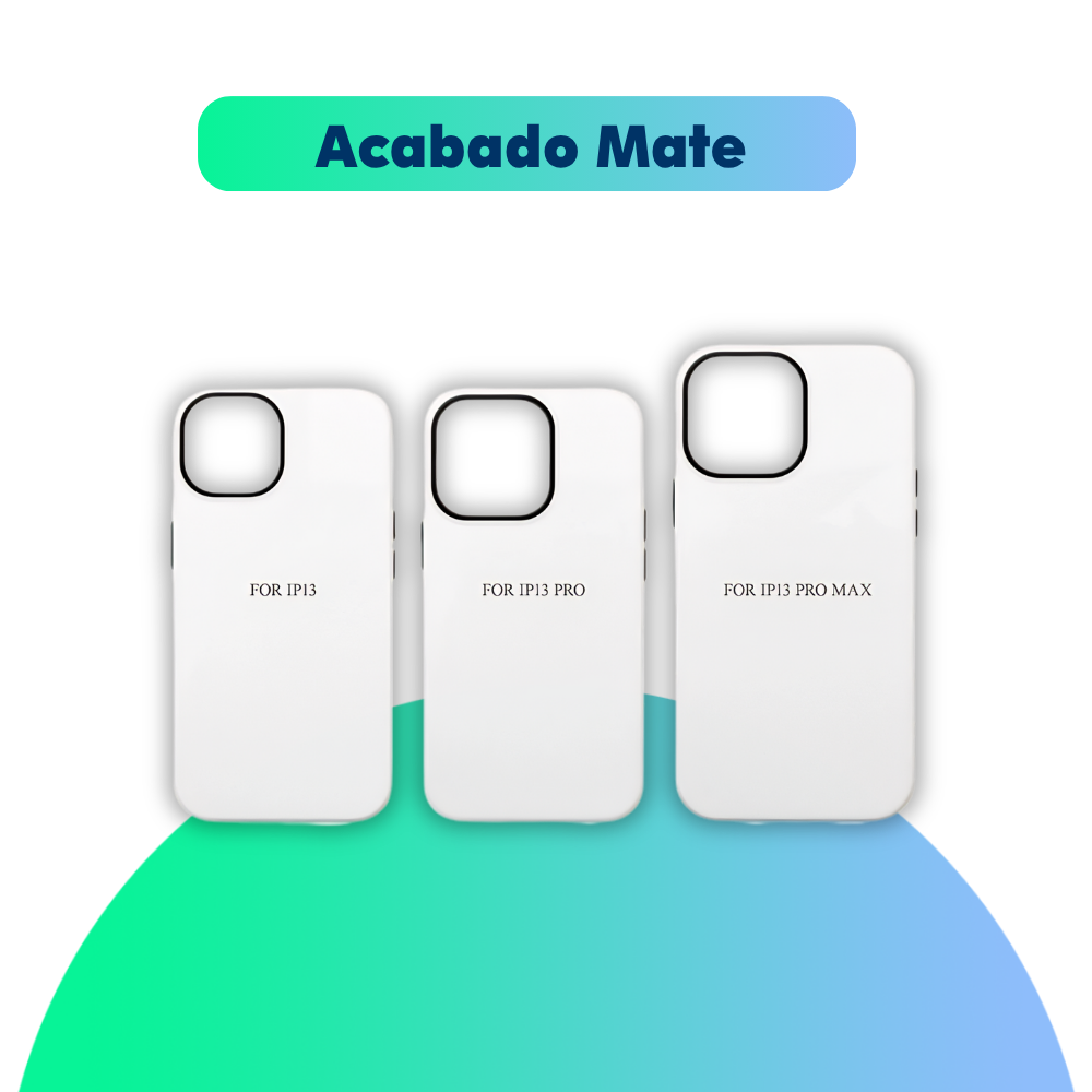 Funda sublimable 3D 2 en 1 -  iPhone Serie 13 - Mate