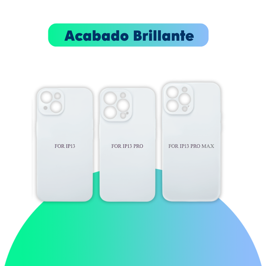 Funda sublimable 3D Rigida -  iPhone Serie 13 - Brillante