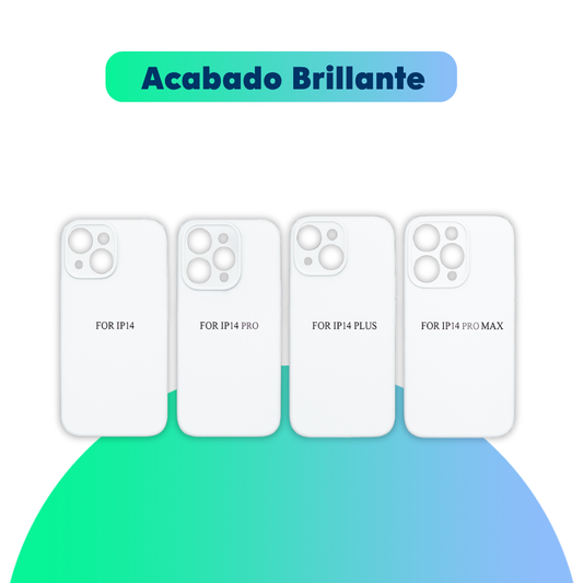 Funda sublimable 3D Rigida -  iPhone Serie 14 - Brillante